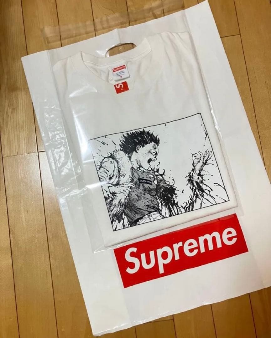 新品　半タグ付き　SUPREME 17AW AKIRA Arm Tee