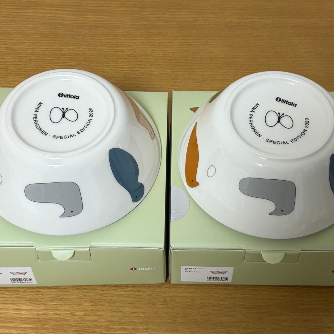 【定価以下】イッタラ×ミナペルホネン バード マグ/ボウル/プレート7点セット