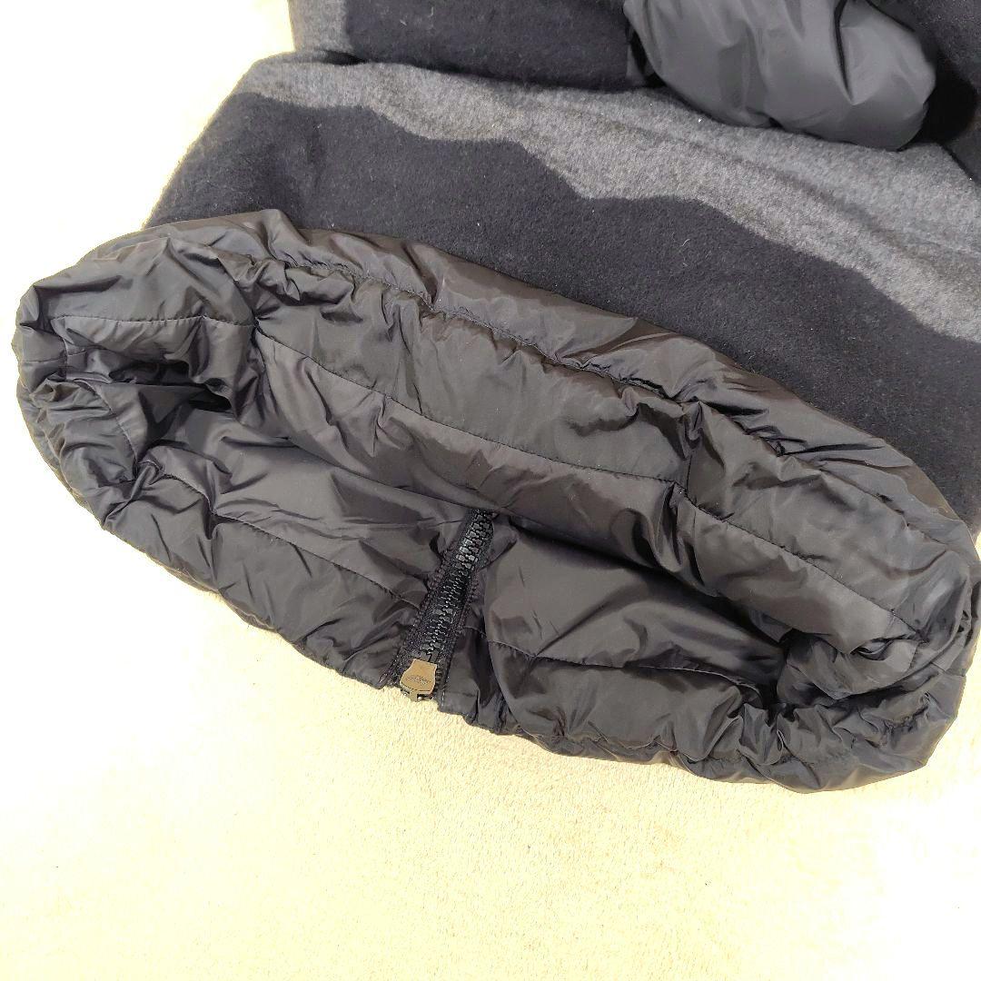 コ*コ様 モンクレール ダウンジャケット ダウンコート ロロピアーナ 異素材 灰