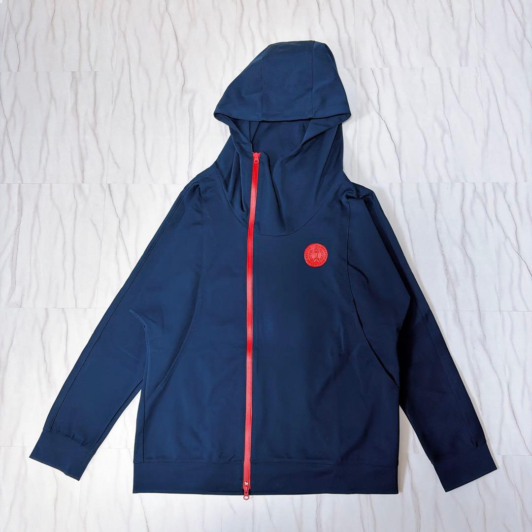 《美品》BEAMS GOLF × merph パーカー 変形 ネイビー XL