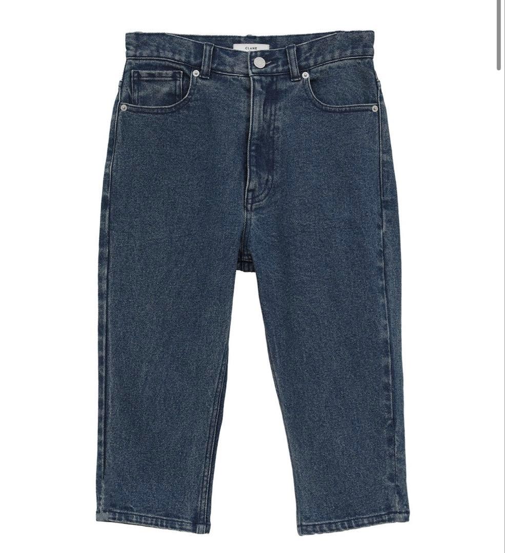 クラネ　DENIM CAPRI PANTS