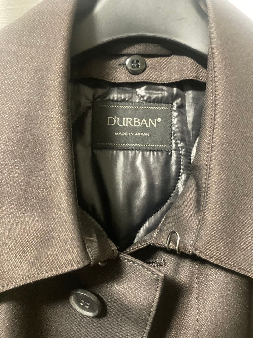 D'URBAN 定価15万　極美品　ライナー付ステンカラーコート　ロロピアーナ