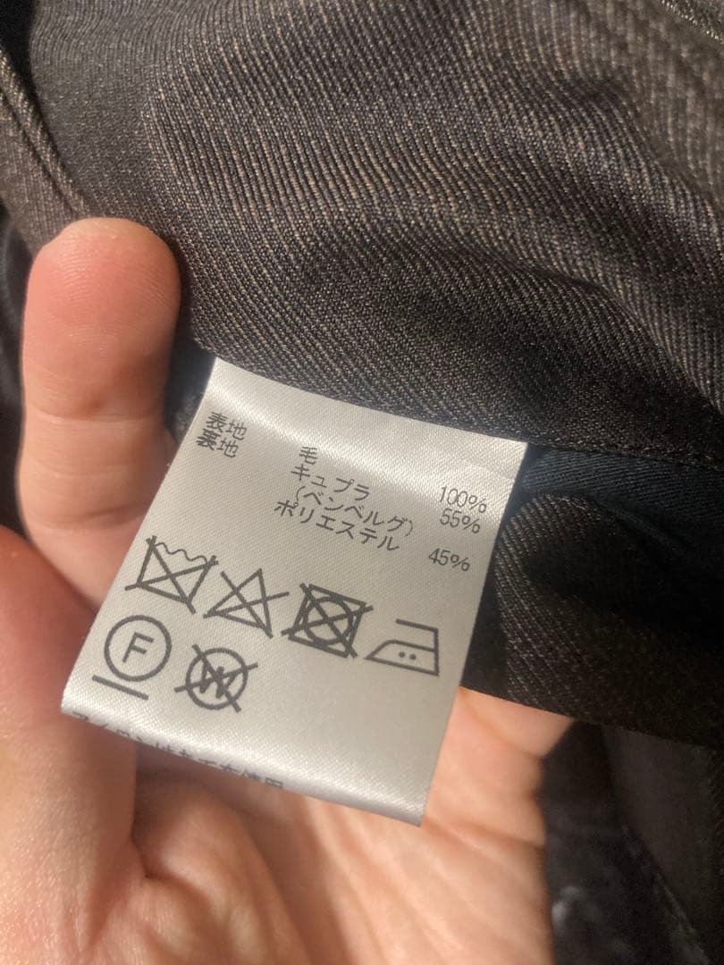 D'URBAN 定価15万　極美品　ライナー付ステンカラーコート　ロロピアーナ