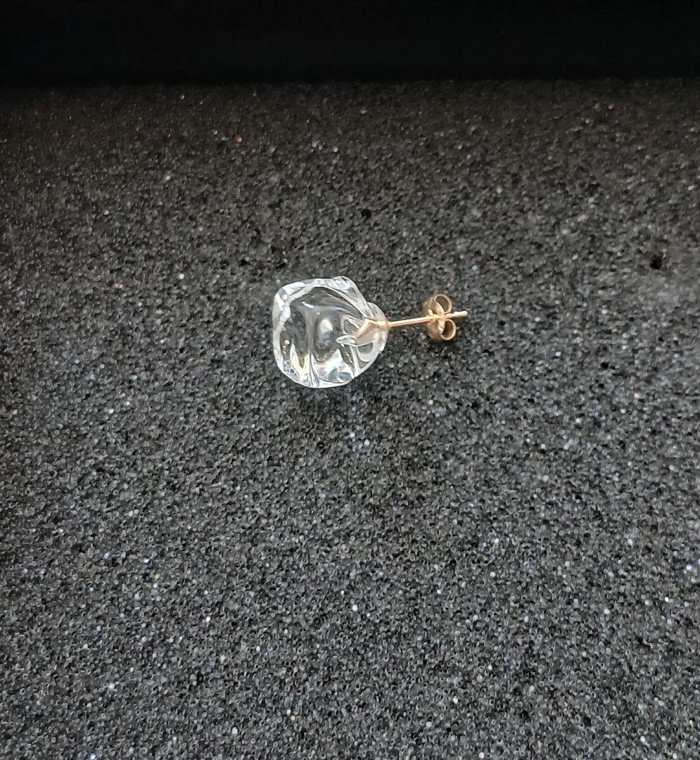 HARIO Lampwork Factory ピアス フロート K10