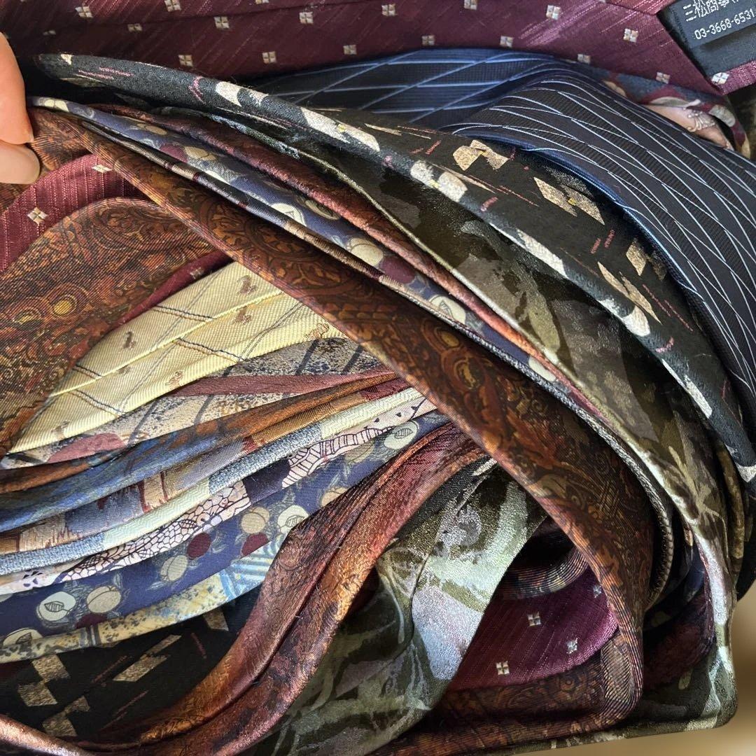 メンズネクタイ36本セット　ブランド様々　美品