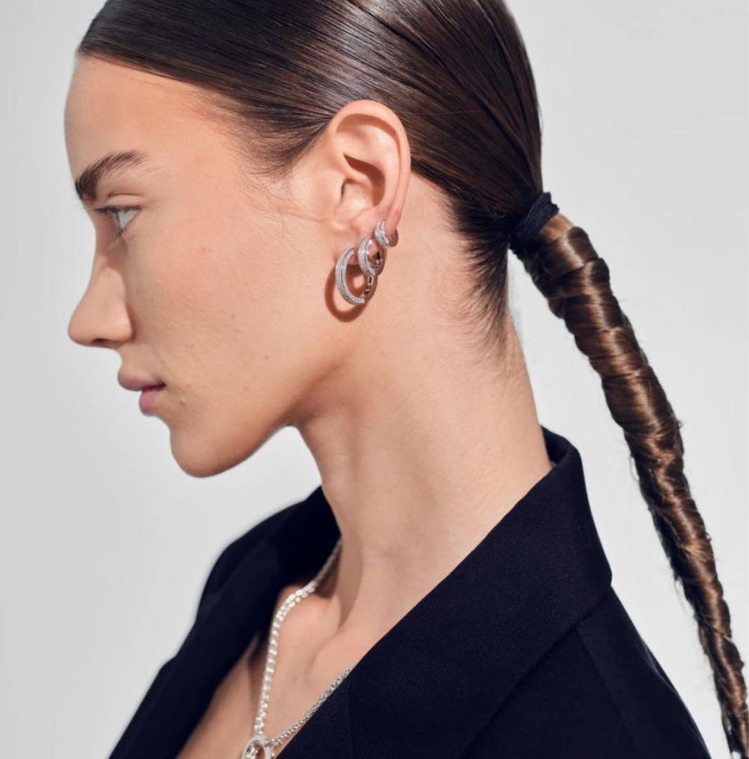 新品 TOMWOOD トムウッド ノヴァ ピアス イヤリング シルバー