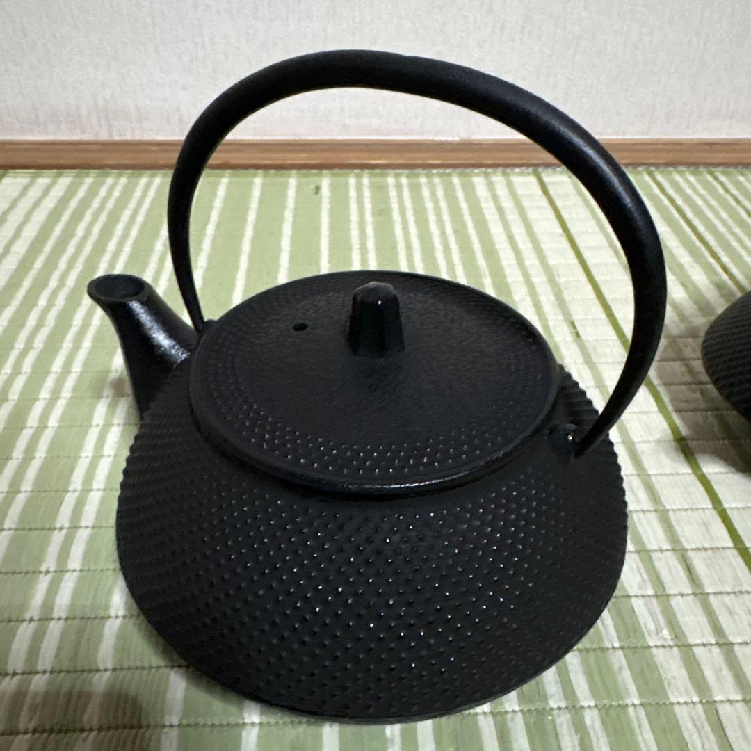 南部鉄器　岩鋳　三厳堂　急須　茶道具　工芸品　やかん　骨董品　置物　昭和　レトロ
