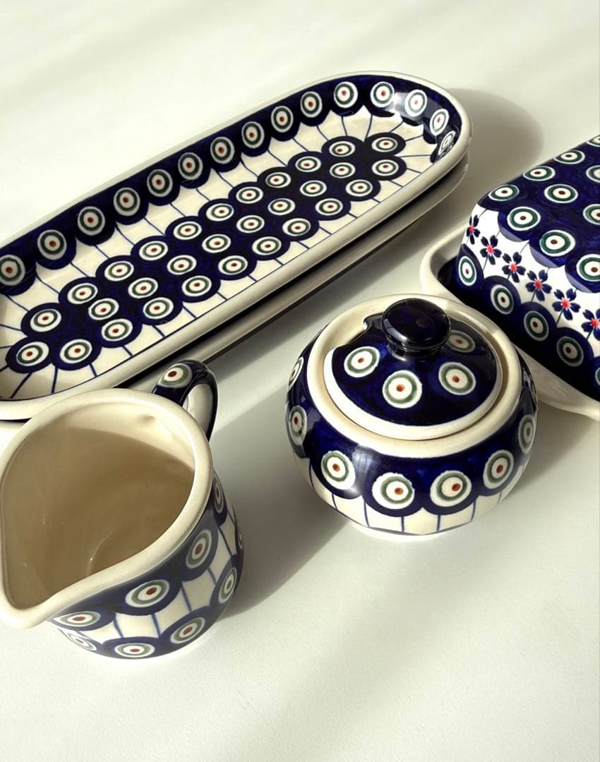 ポーリッシュポタリー 5点セット