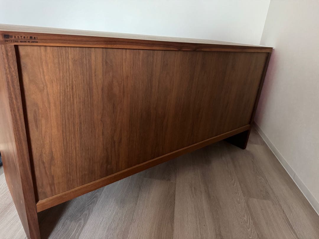 に*あ様 極美品 マスターウォール モアレス チェスト 2列3段 ウォールナット