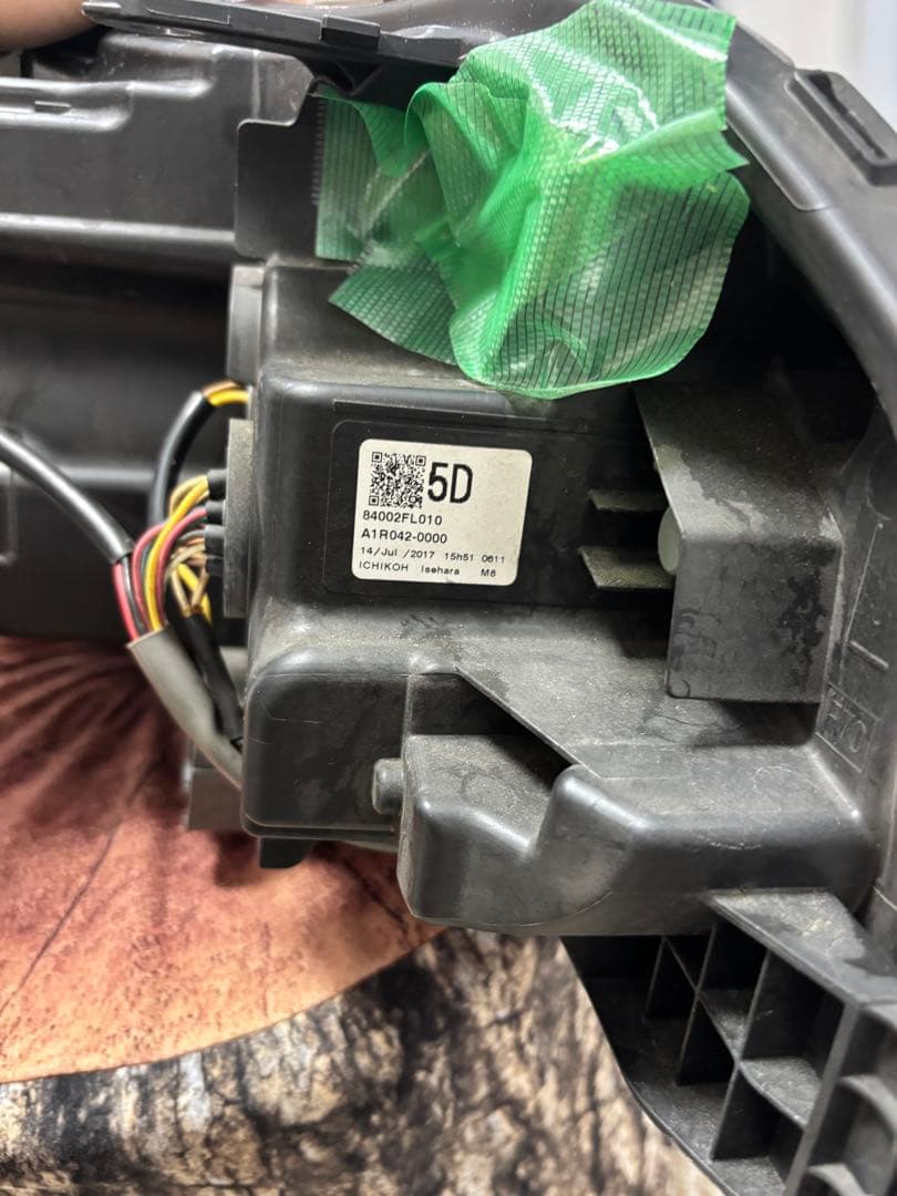 LEDヘッドライト クリアレンズ 2個セット