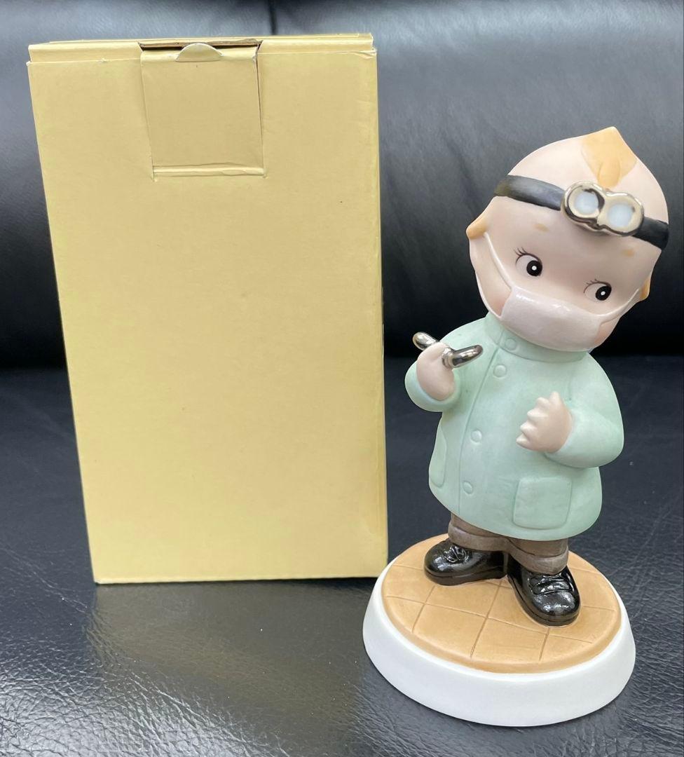 ローズオニール キューピー ドクターフィギュア 歯科医 キューピー 加藤工芸
