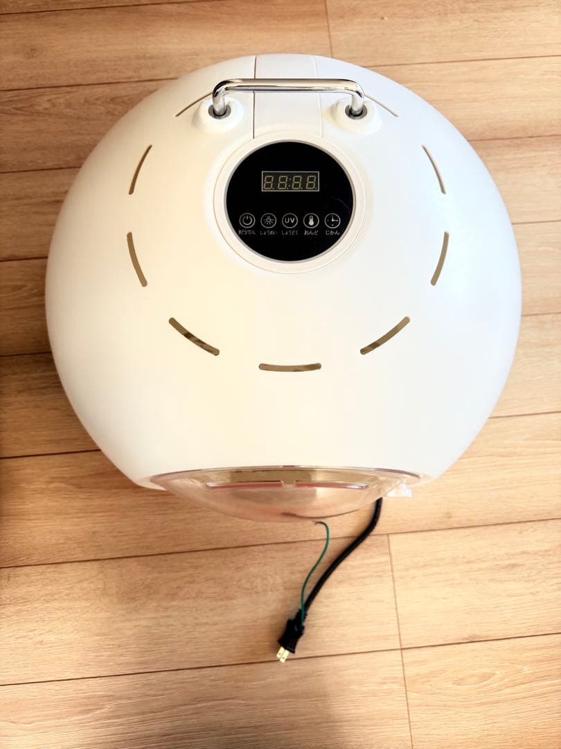 広域温度設定 送風 ペットドライヤー CW-020 球形 ホワイト　猫　犬