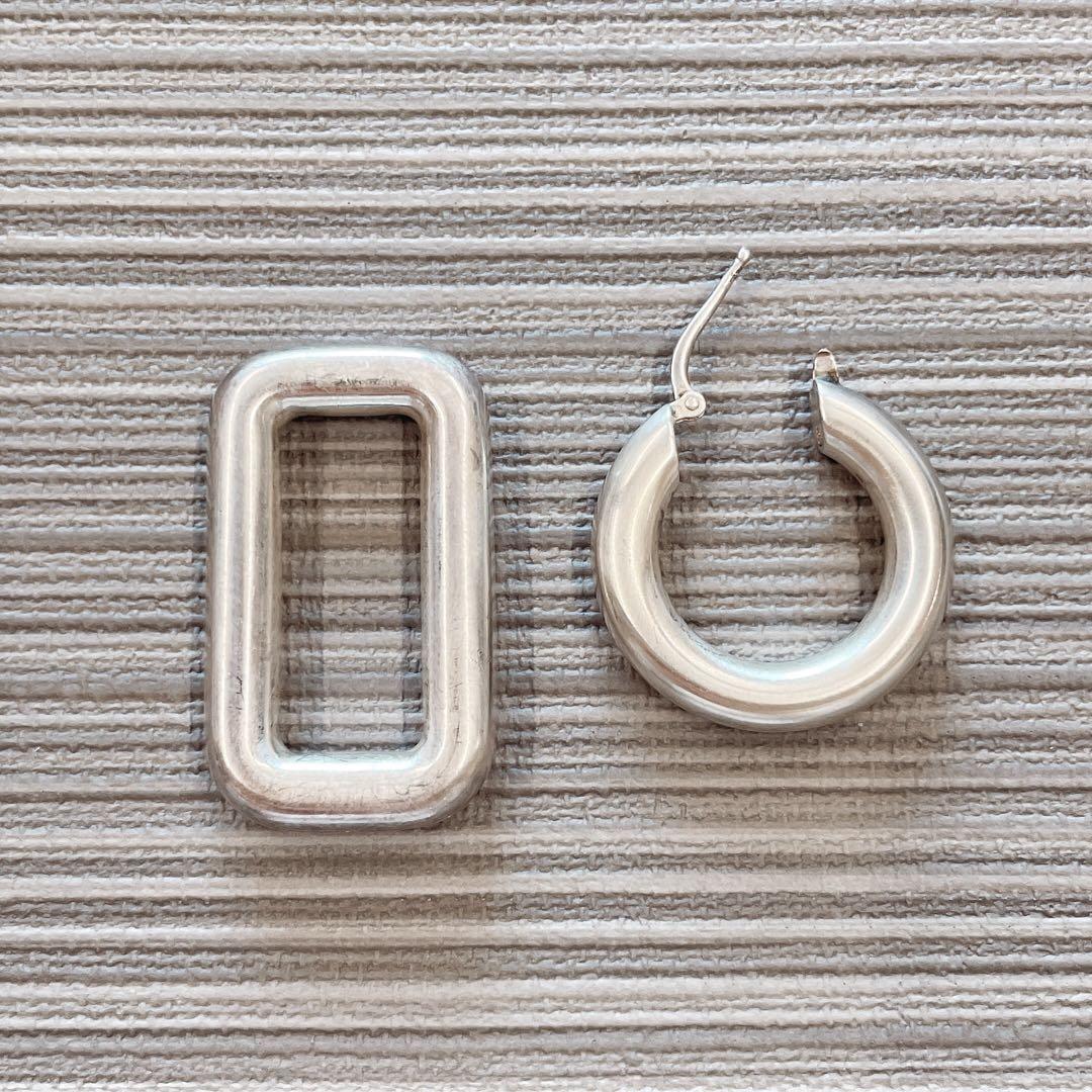 ジルサンダー ピアス シルバー 片耳 ★503