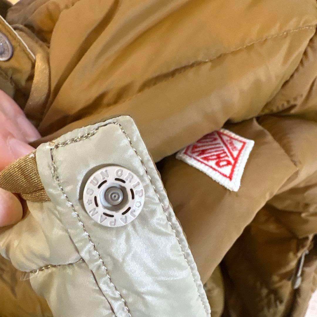 DANTON ブラウン ダウンジャケット 36