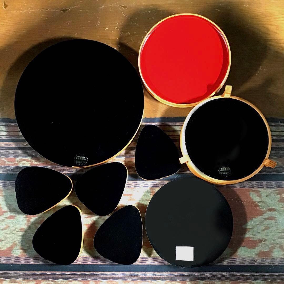 『未使用・小痛み』　大館曲わっぱ　幸助曲げ師　小皿　5枚　中お盆　大お盆　蓋物