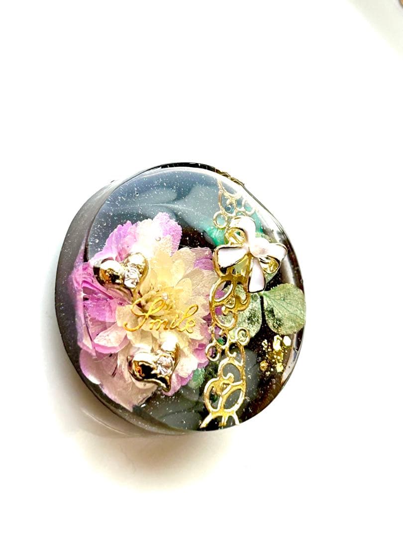 新作☆レジンヘアゴム　チョコミント