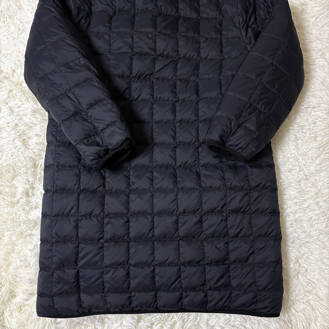 NOLLEY'S × TAION リバーシブル ダウンコート ボア M 黒