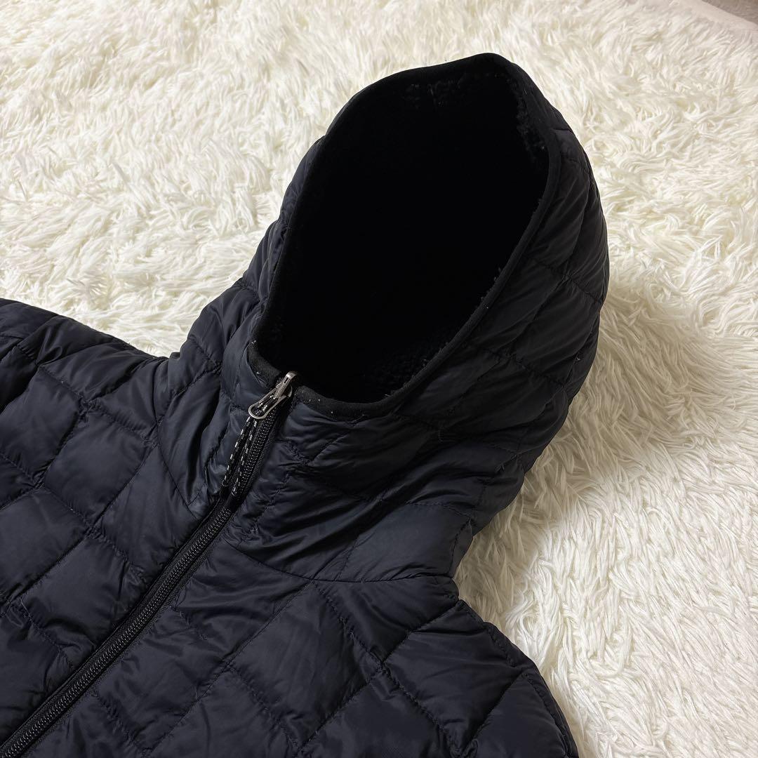 NOLLEY'S × TAION リバーシブル ダウンコート ボア M 黒