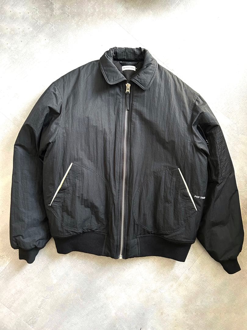 POP TRADING COMPANY フライトジャケット ナイロン