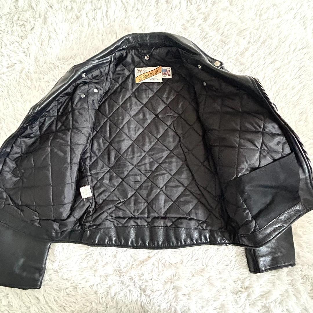 Schott ショット ダブルライダース レザージャケット USA製 42　XL