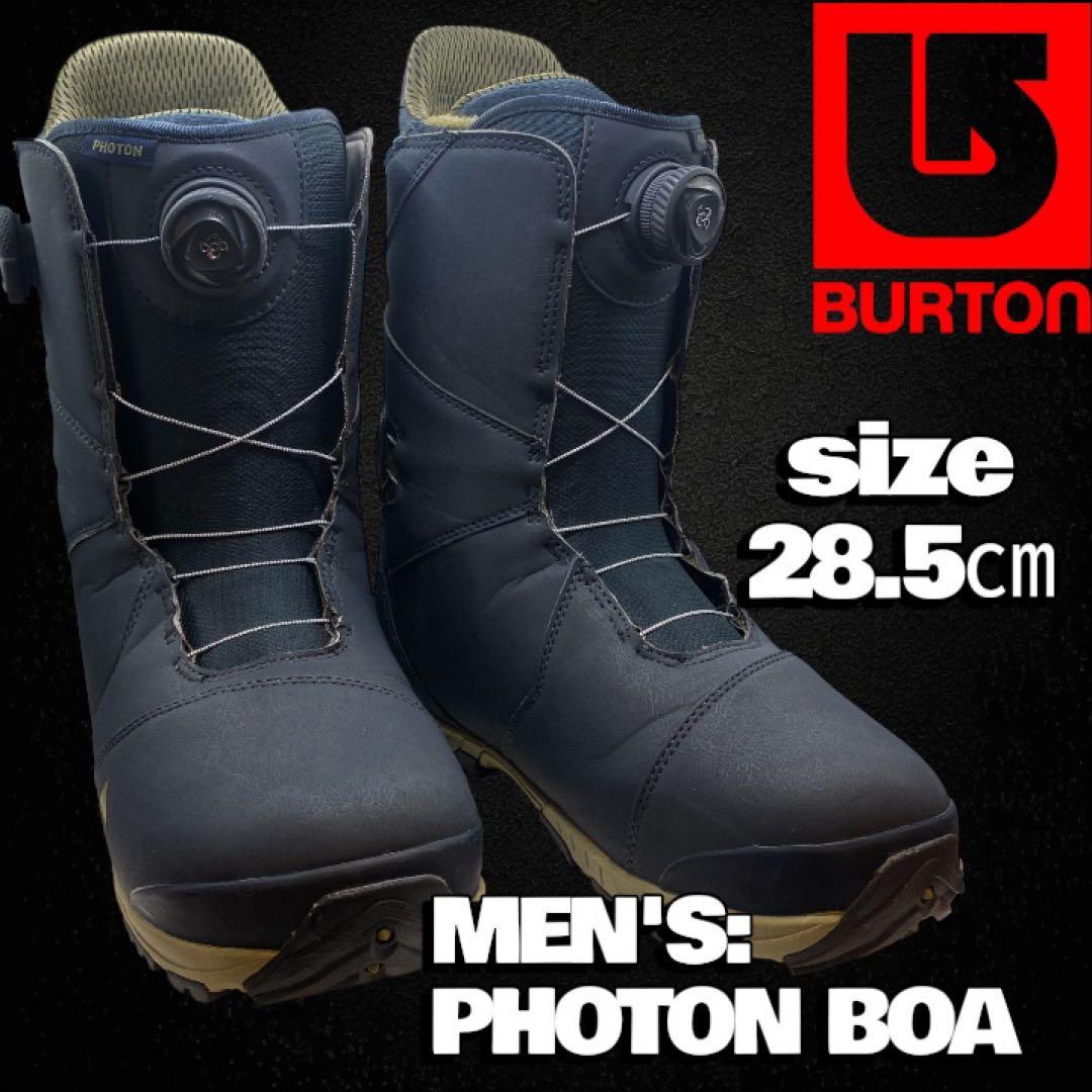 美品✨BURTON PHOTON BOA 28.5cm ネイビー カモ