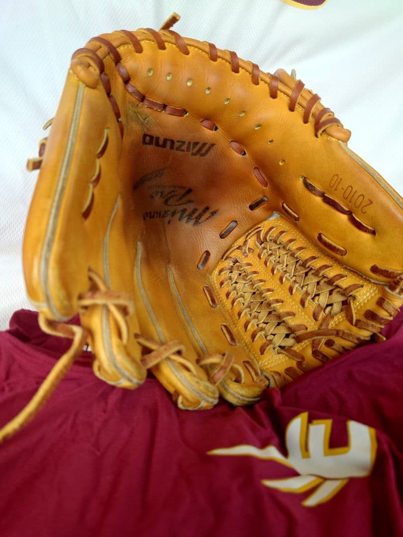 NPB 選手支給　硬式内野手グローブ