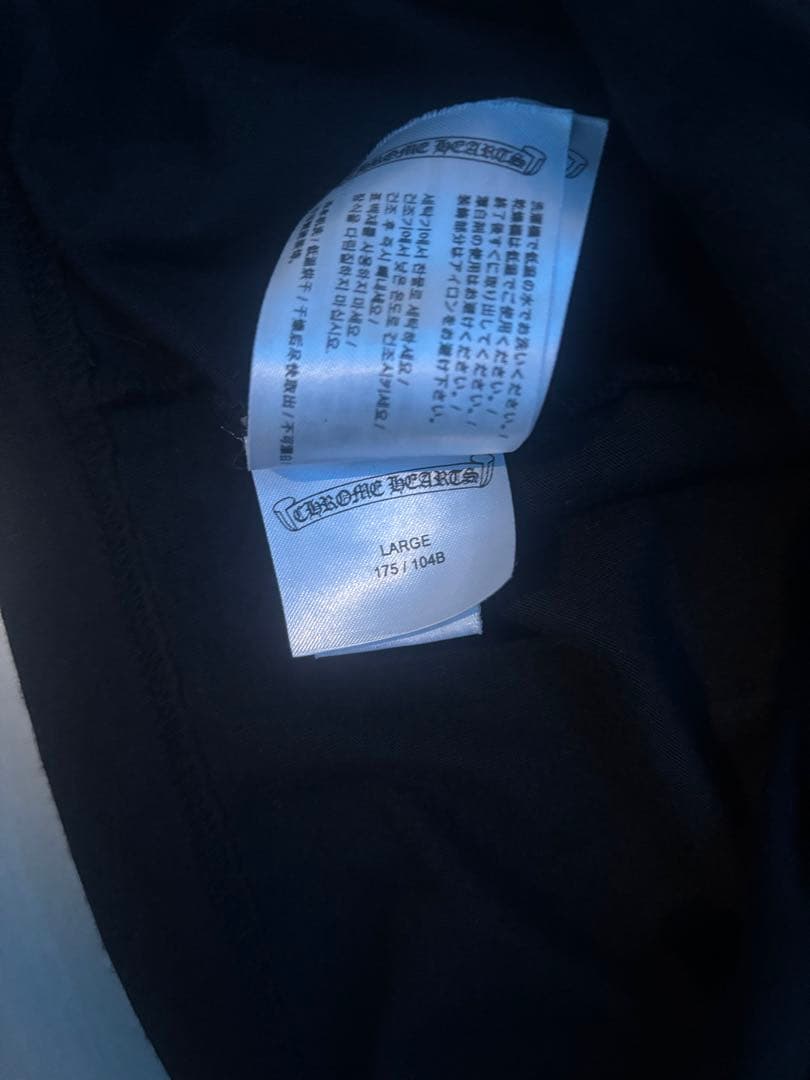 l*a様 早い者勝ち 確定本物 CHROME HEARTS ブラック ロンT M