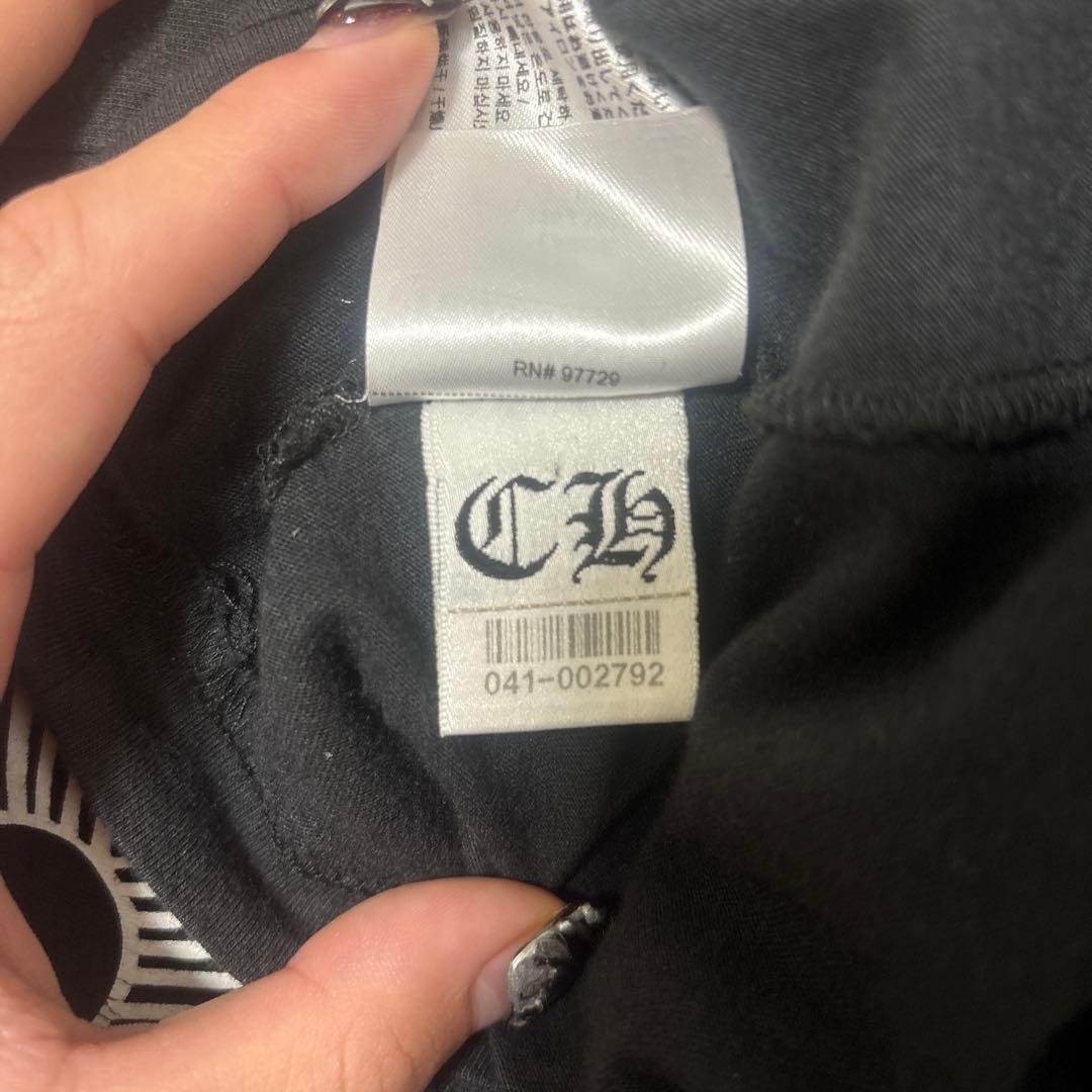 l*a様 早い者勝ち 確定本物 CHROME HEARTS ブラック ロンT M