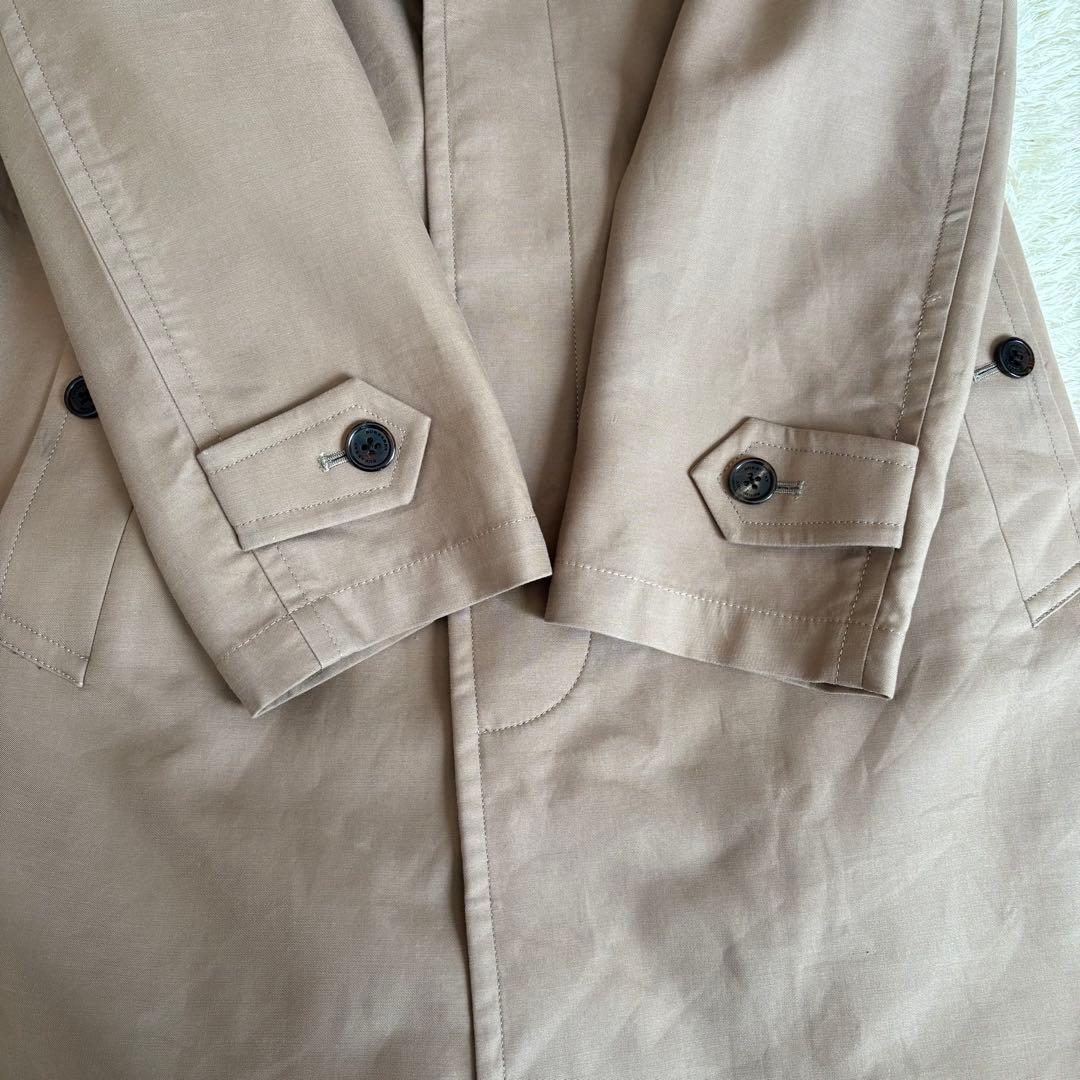 バーバリー ステンカラーコート ノバチェック ライナーモカベージュ