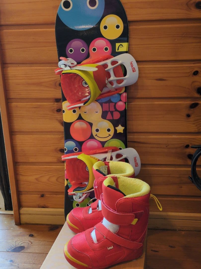 ¥＄K　HEAD スノーボード バインディング、ブーツ3点セット