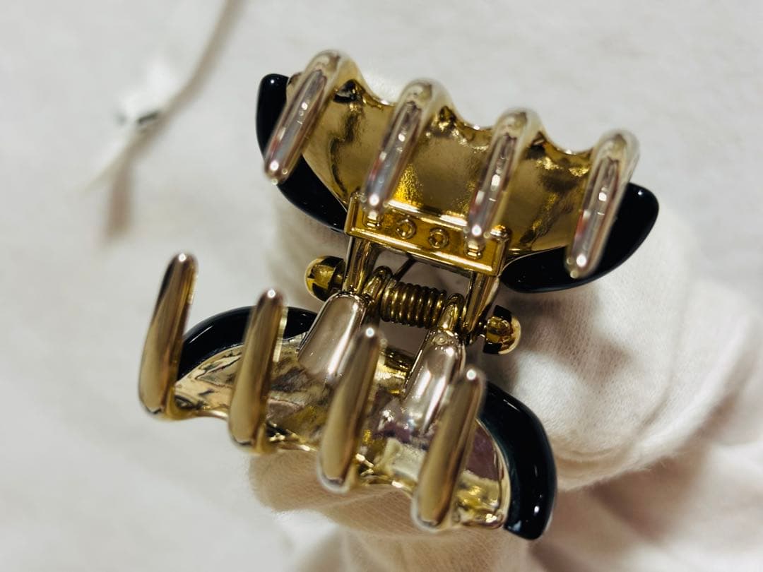 【極美品】アッカ acca クリップ　ヘアクリップ ツートン バイカラー