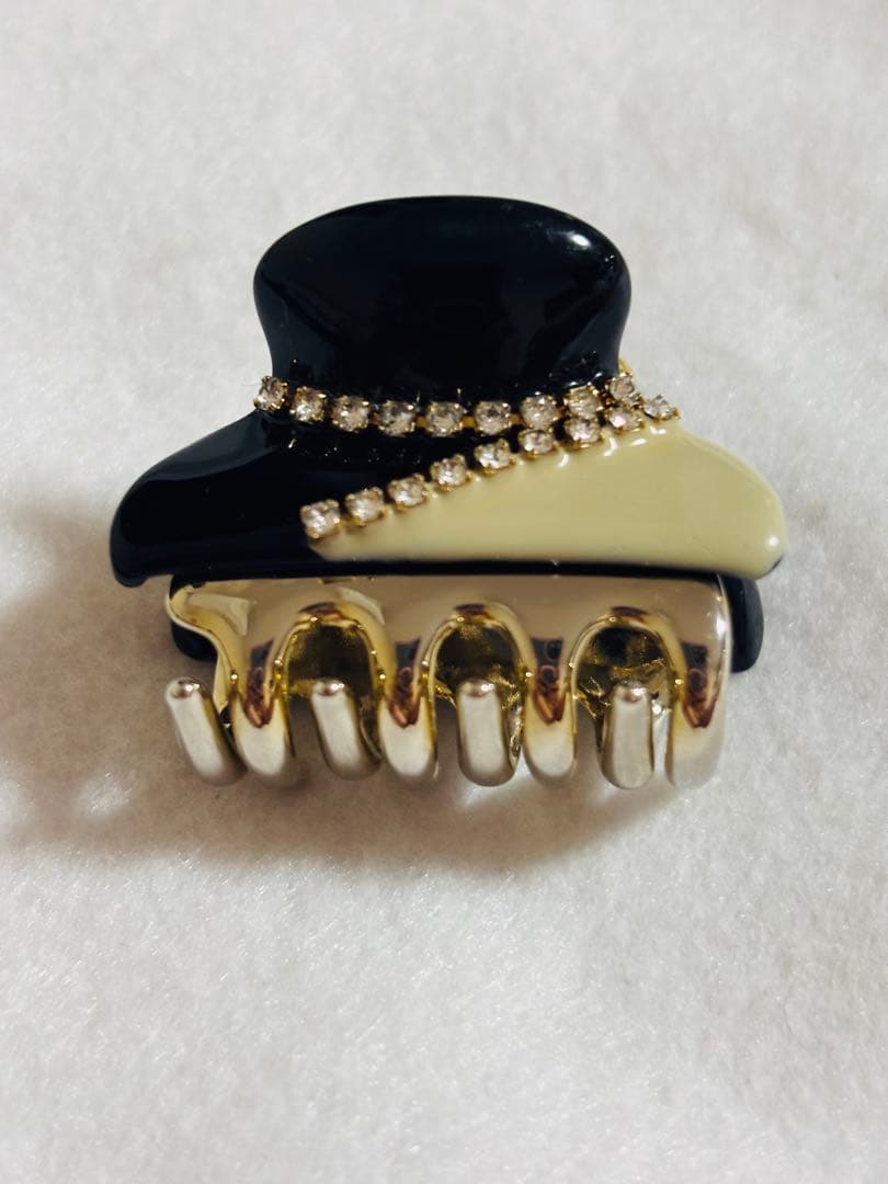 【極美品】アッカ acca クリップ　ヘアクリップ ツートン バイカラー