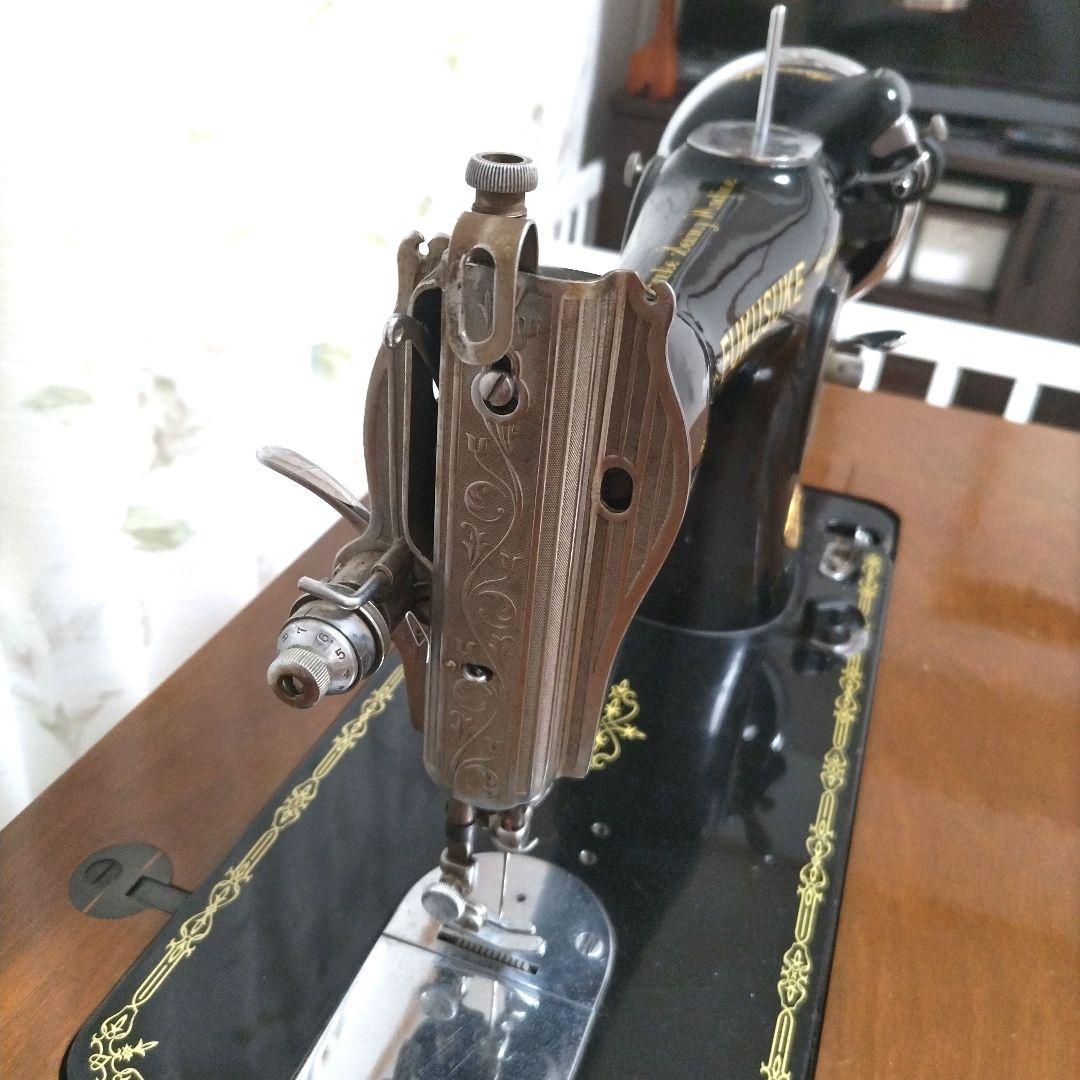 福助　FUKUSUKE 　ミシン台　　　アンティークミシン　 フクスケ