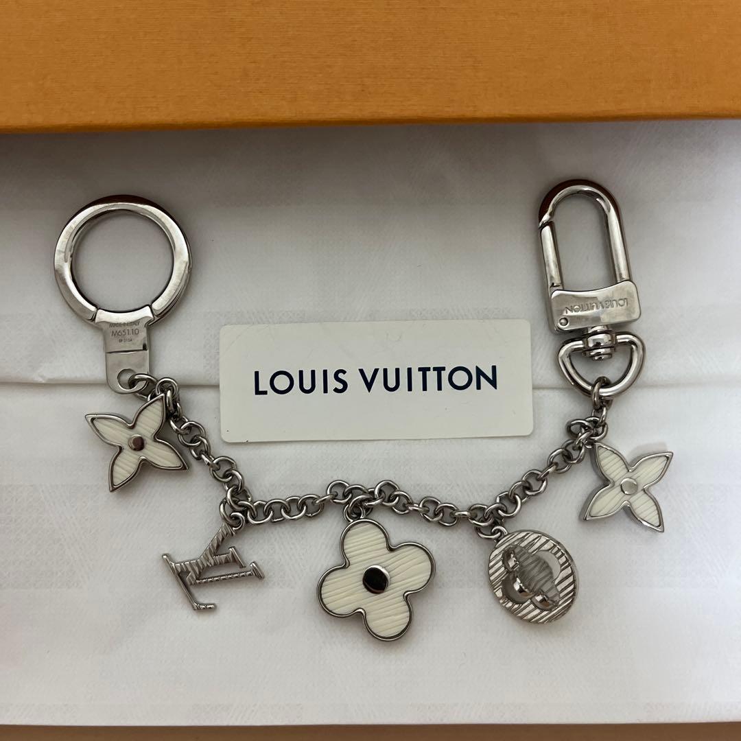 【超美品】ルイヴィトン ビジューサック・シェンヌ フルール ドゥ チャーム
