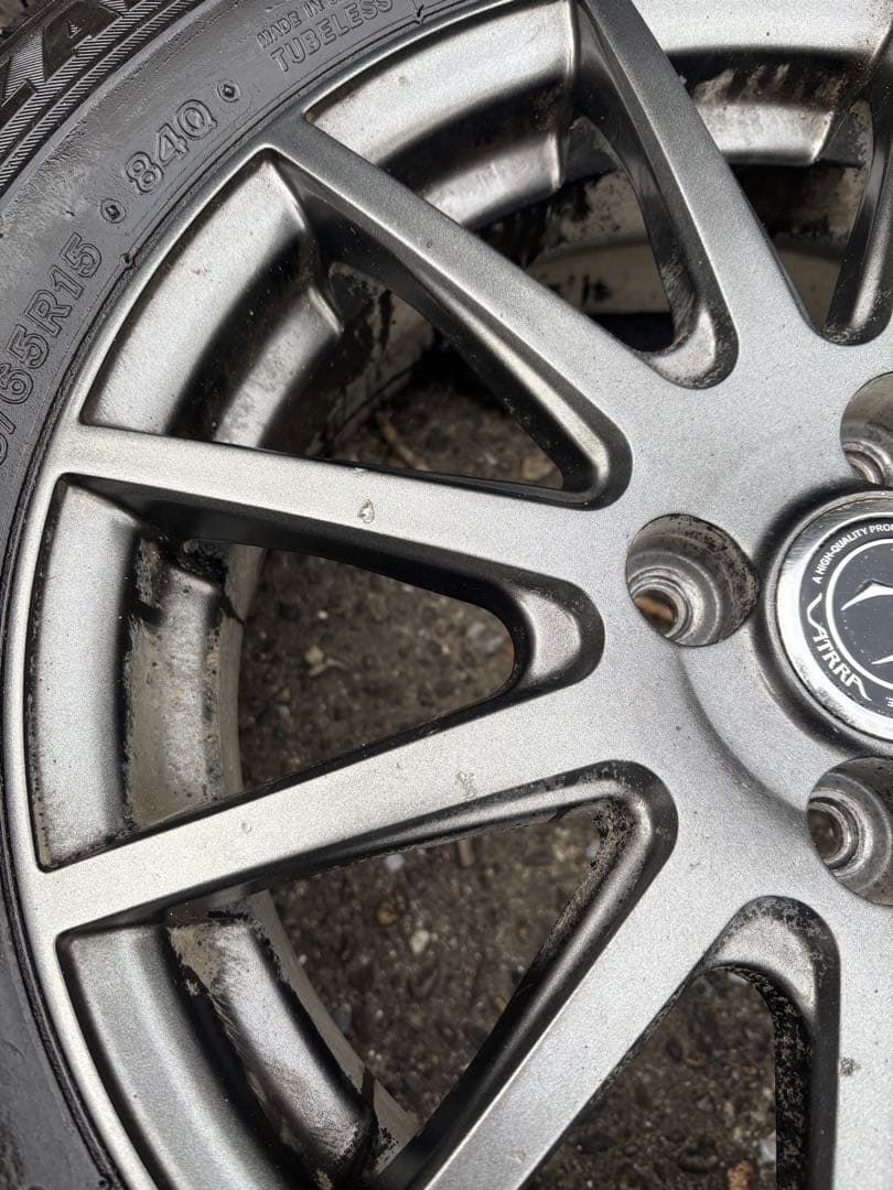 【17年製】VRX 175/65R15 ホイール付スタッドレス4本