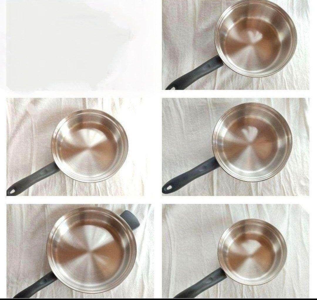 専用アムウェイ 2024年製 大中フライパンセットと 大中小ソースパン@