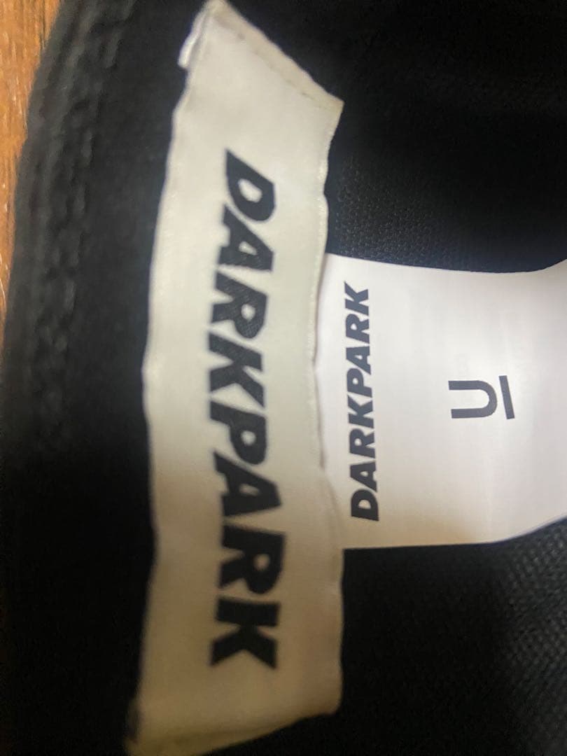 DARKPARK キャップ　ブラック