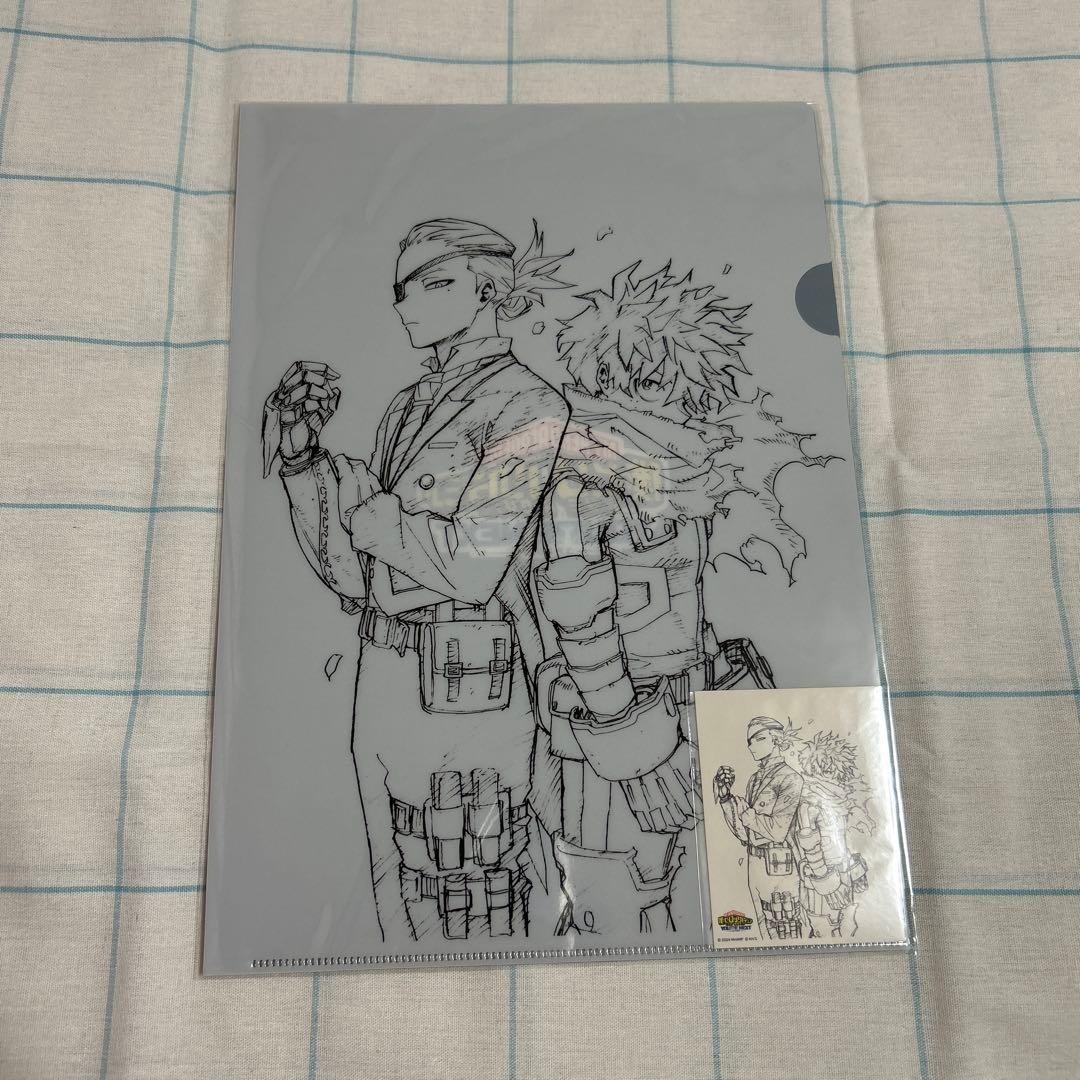 ヒロアカ 来場者特典 特製リーフ スペシャルメイキングブック クリアファイル