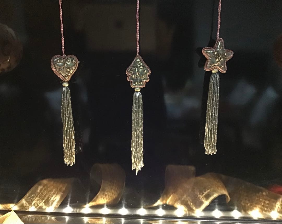 クリスマス タッセル 3点セット