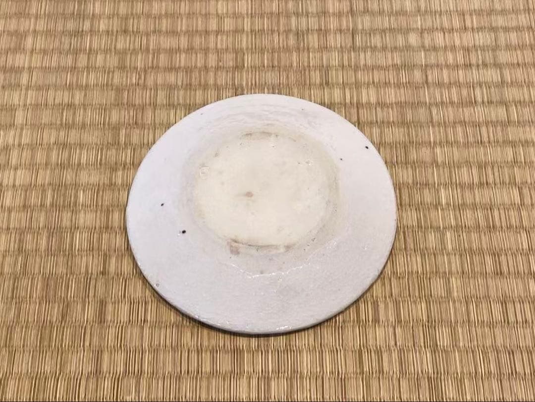 加藤作助(景正二十五世) 作 志野 絵付皿 向付 10客 名工 懐石料理道具