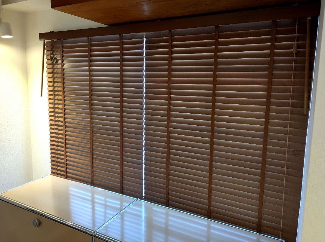 【無印良品／TOSO】木製ブラインド　腰窓