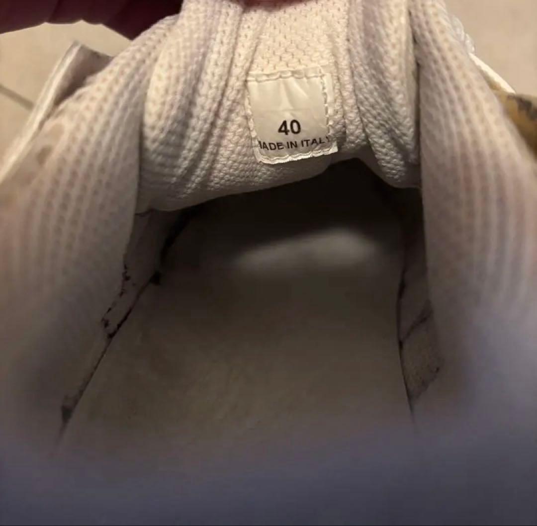 靴 Maison Margiela Fusion White Size40