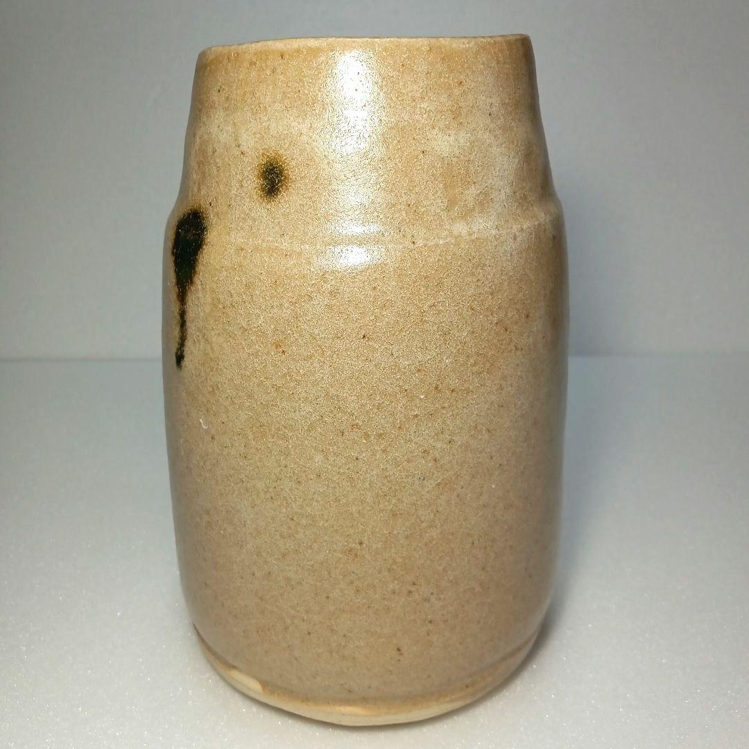 茶道具 黄瀬戸 花生 (花入) 藤原 一門