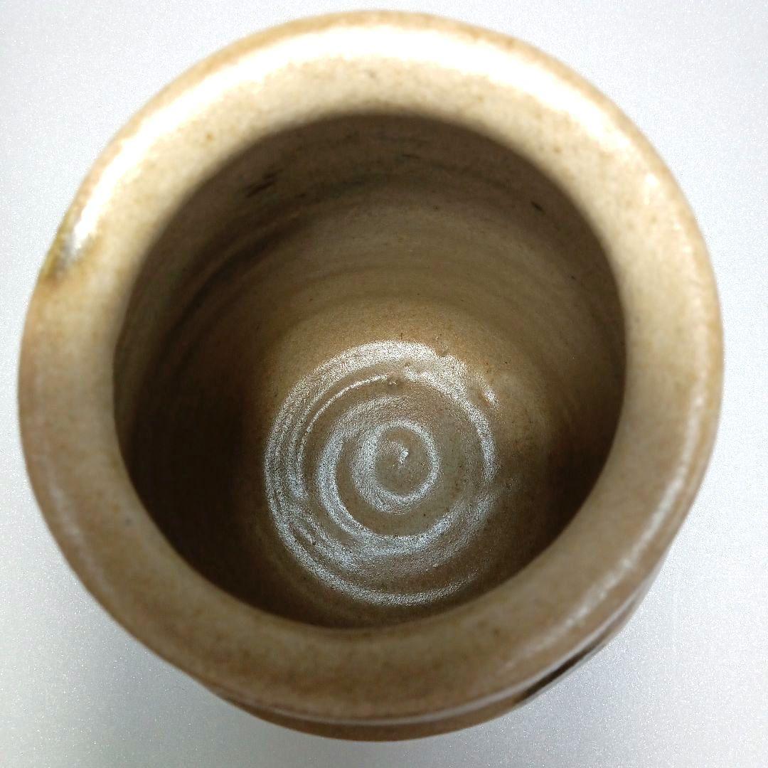 茶道具 黄瀬戸 花生 (花入) 藤原 一門