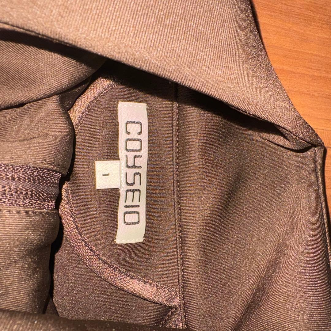 ウォーキング・ランニングウェア coyseio LACE TRACK JACKET brown