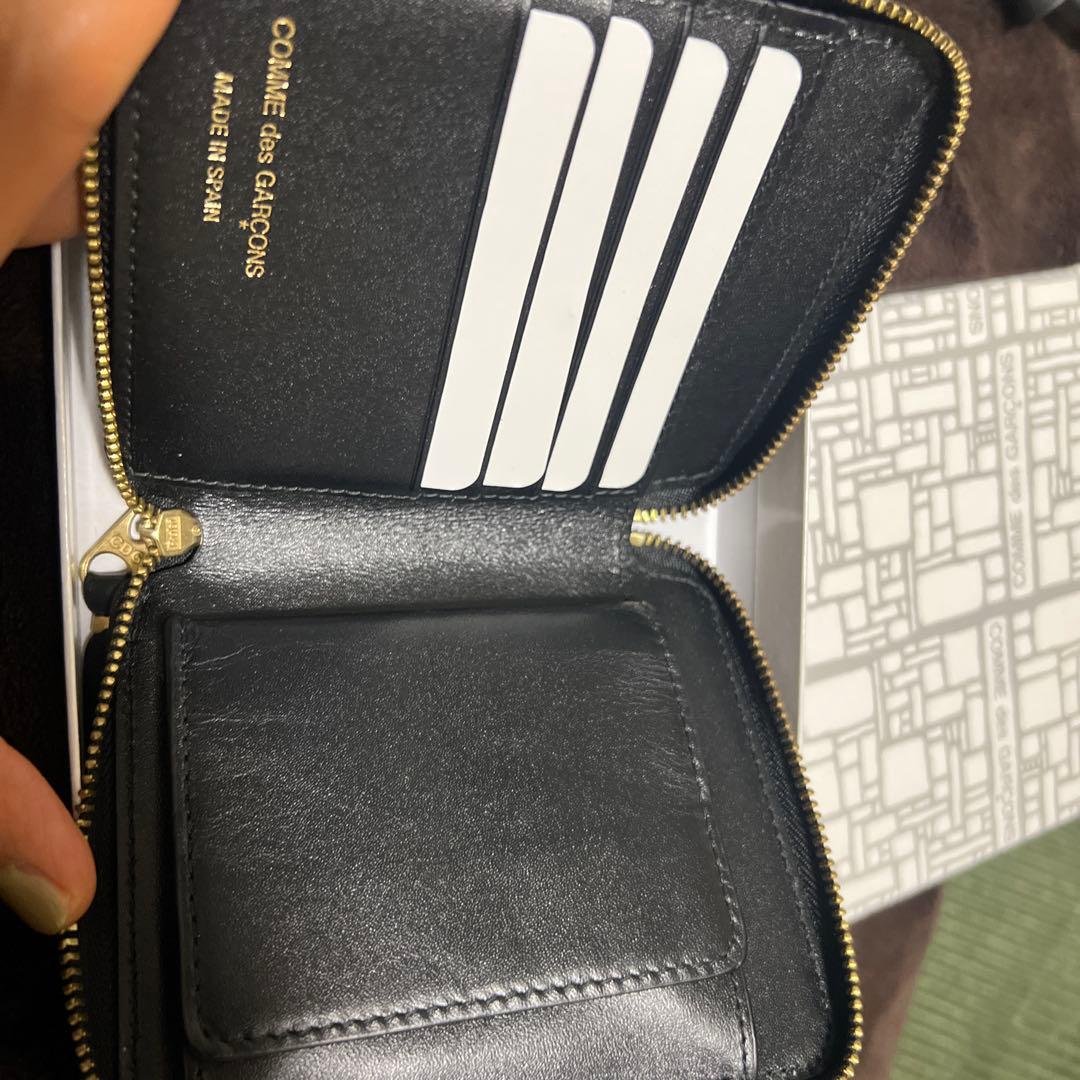 COMME des GARÇONS 黒 二つ折り財布