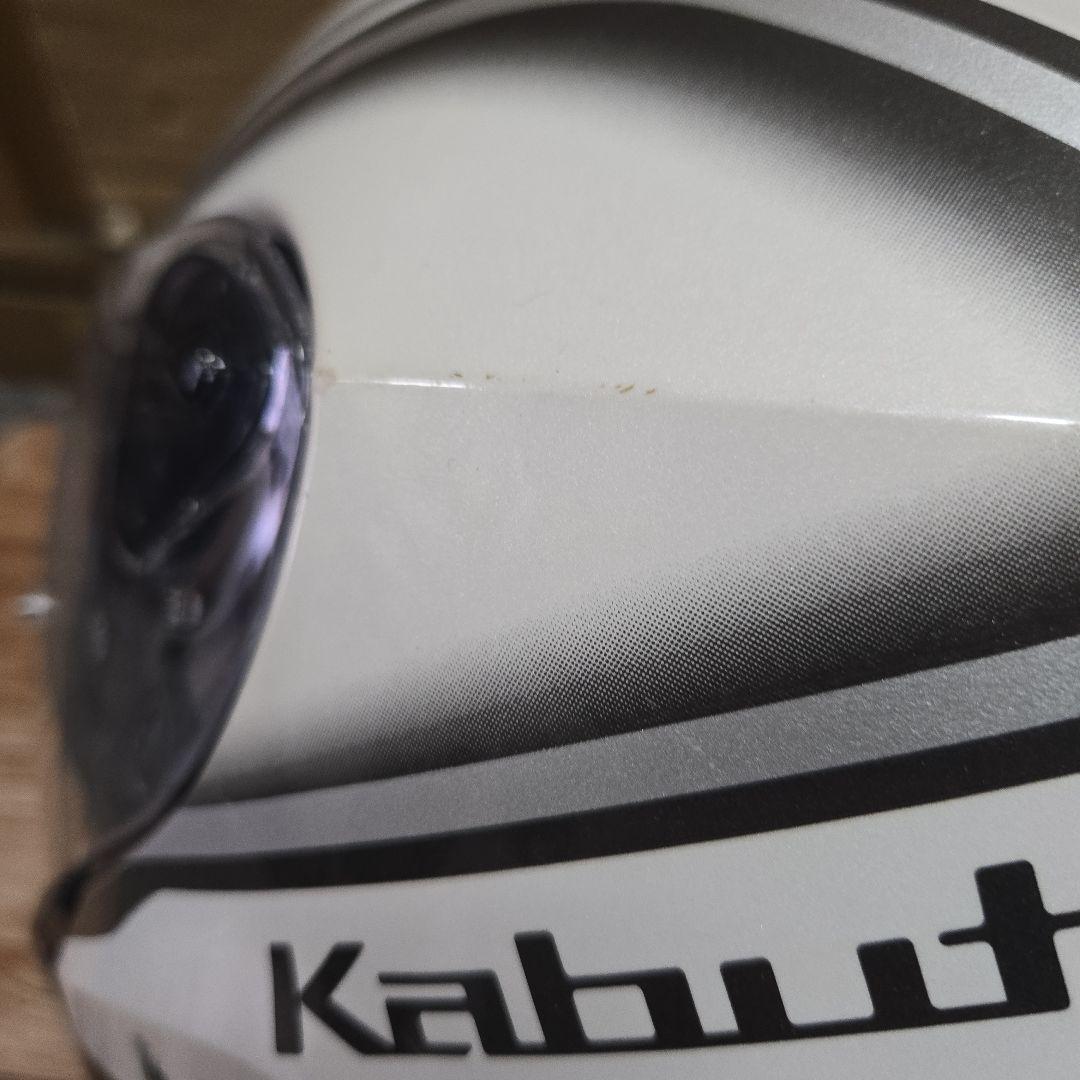 Kabuto ASAGI XL ジェットヘルメット 赤/白