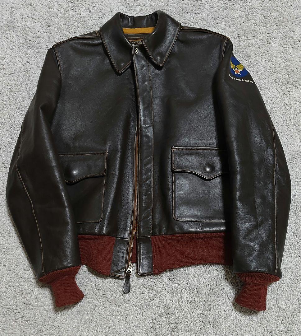 BuzzRickson's 赤リブ A-2ジャケット サイズ34