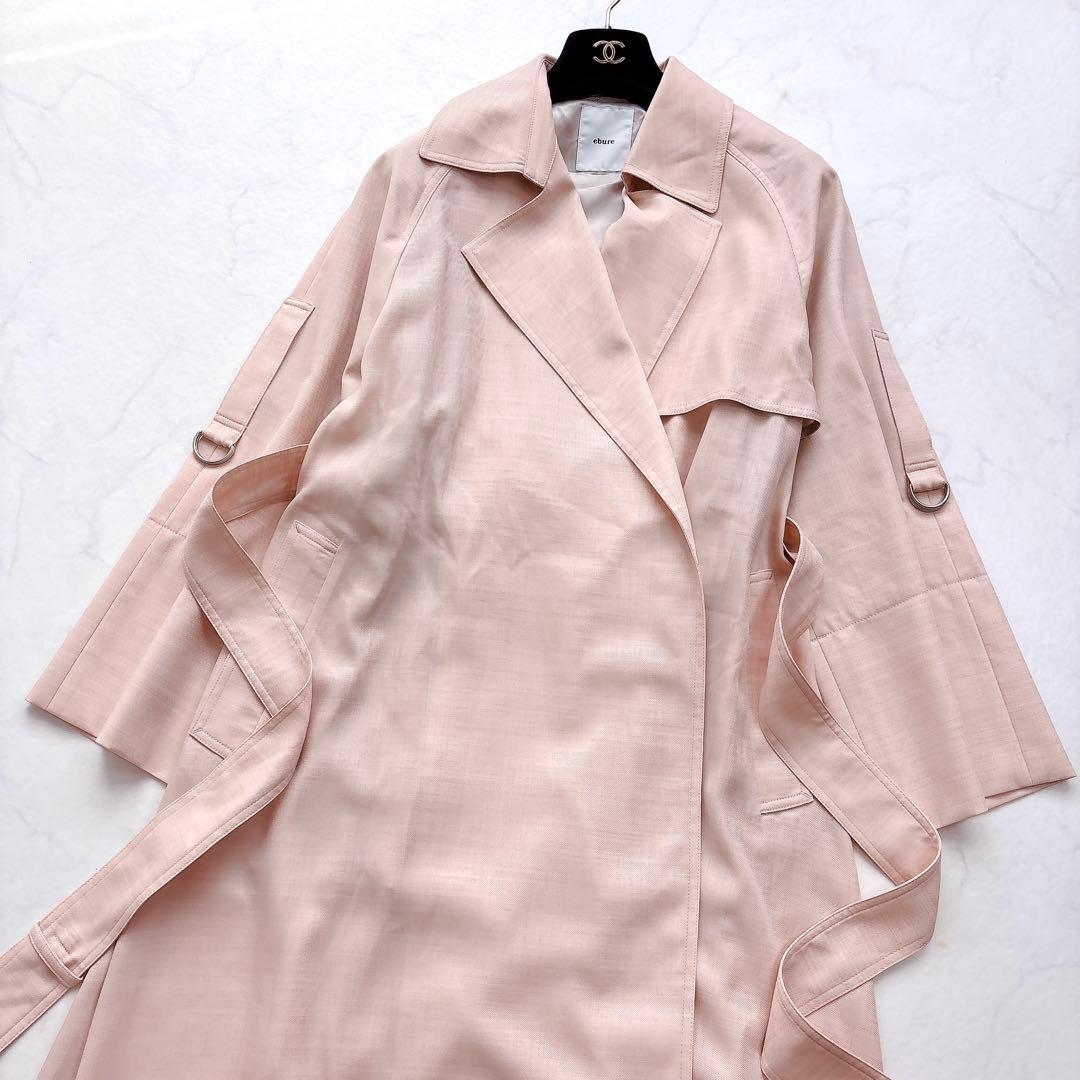 【ebure】新品未使用＊定価13万　トレンチコート　ライトコート　STORY