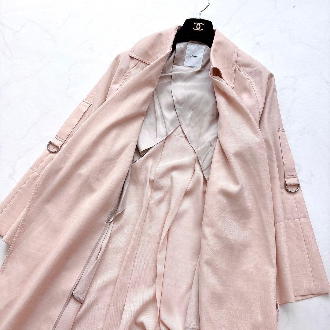 【ebure】新品未使用＊定価13万　トレンチコート　ライトコート　STORY